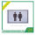 BTB SSP-013SS Stainless Steel Toilet Sign Plate 304